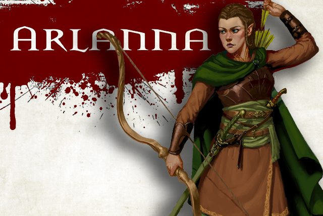 <strong>Arlanna: Play with a young and daring elven ranger</strong>